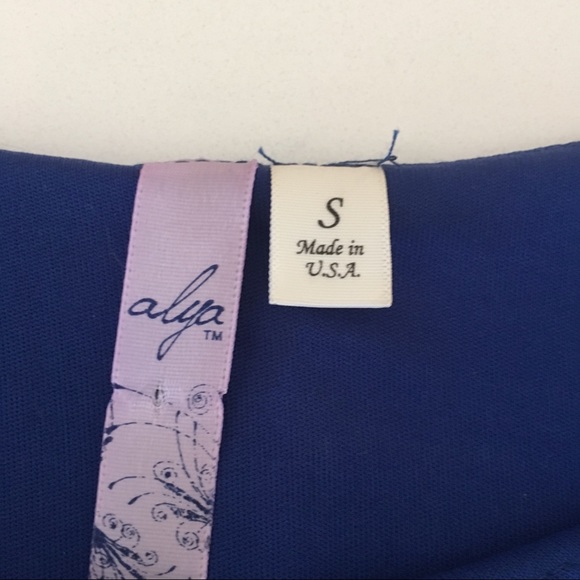 Alya | Royal Blue Tunic - Picture 3 of 4